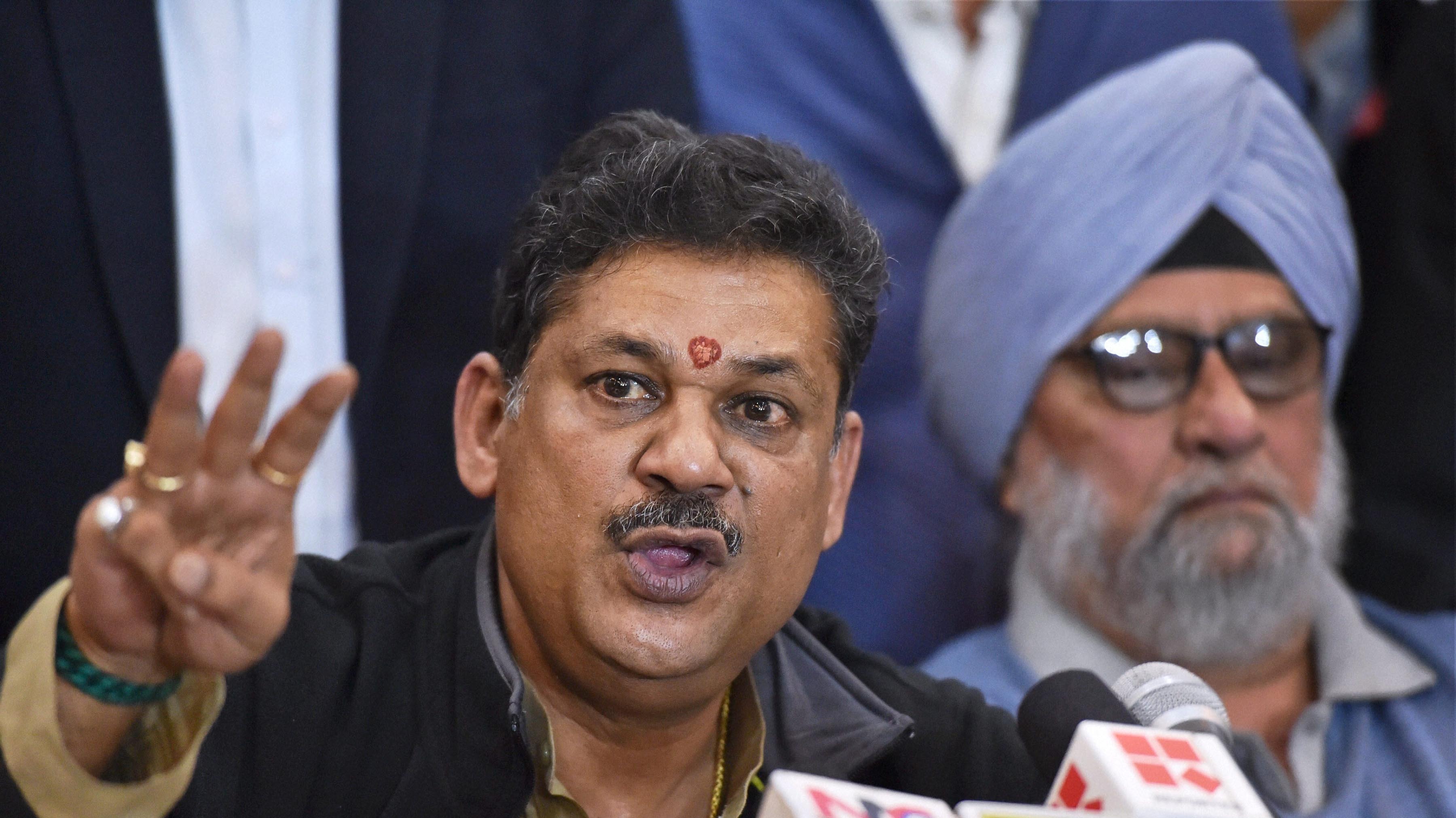 Former Indian cricketer Kirti Azad alleged that the DDCA had given contracts to fake companies, paying them crores of rupees in cash and had fudged auditing. (Photo: PTI) Former Indian cricketer Kirti Azad alleged that the DDCA had given contracts to fake companies, paying them crores of rupees in cash and had fudged auditing. (Photo: PTI)